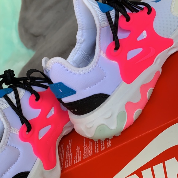 NIKE REACT PRESTO WMNS white/hyper pink-photo blue - Picture 15 of 16